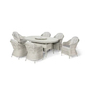 Alternative view of Oxford 6 Seat Oval Dining Set